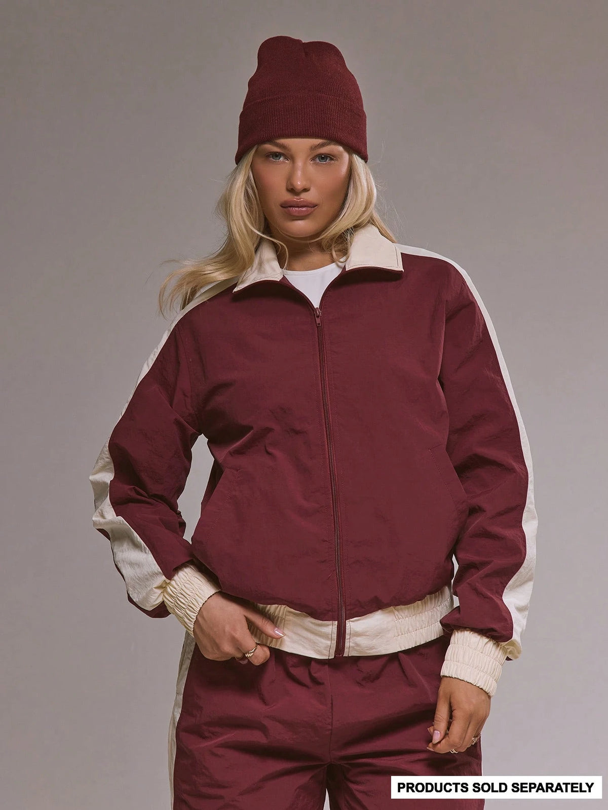 'Bittersweet' Embroidered Zip Jacket