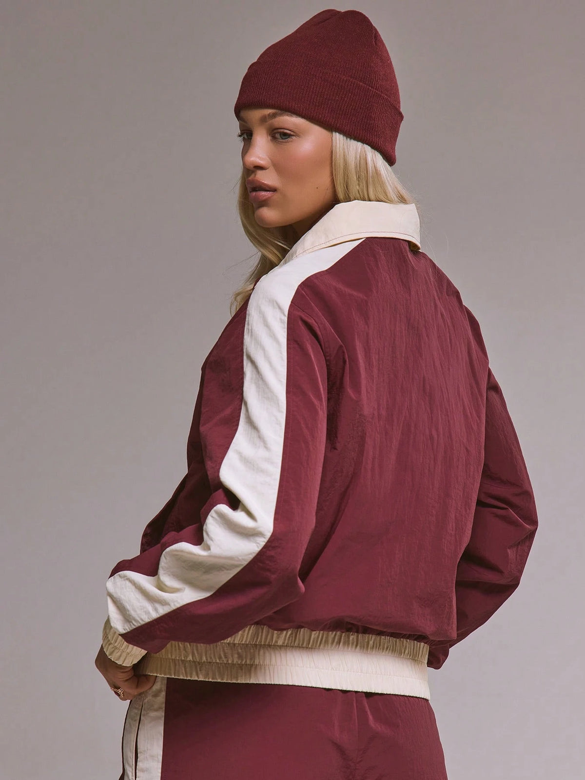 'Bittersweet' Embroidered Zip Jacket