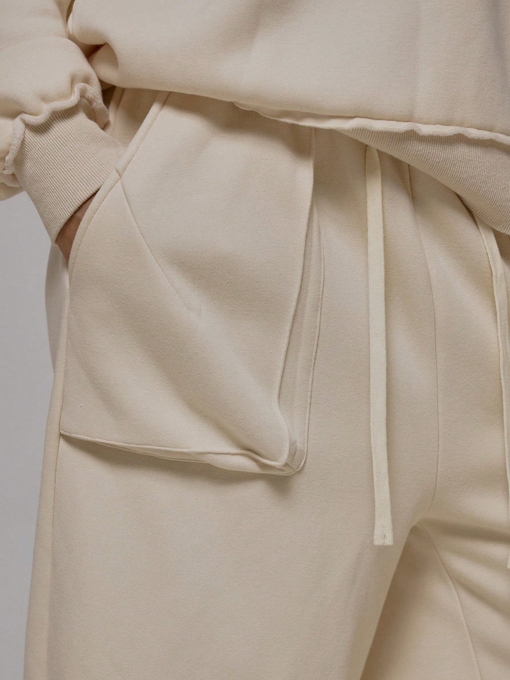 Apricot Raw Hem Jogger Shorts