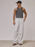 Grey Drawstring Jogger Trousers
