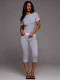 Double Layer Crewneck Tee