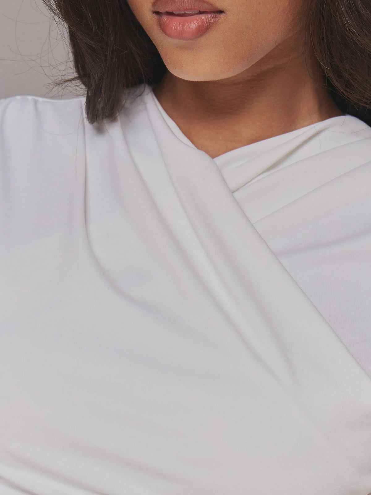 Wrap Front Micro Crop Top