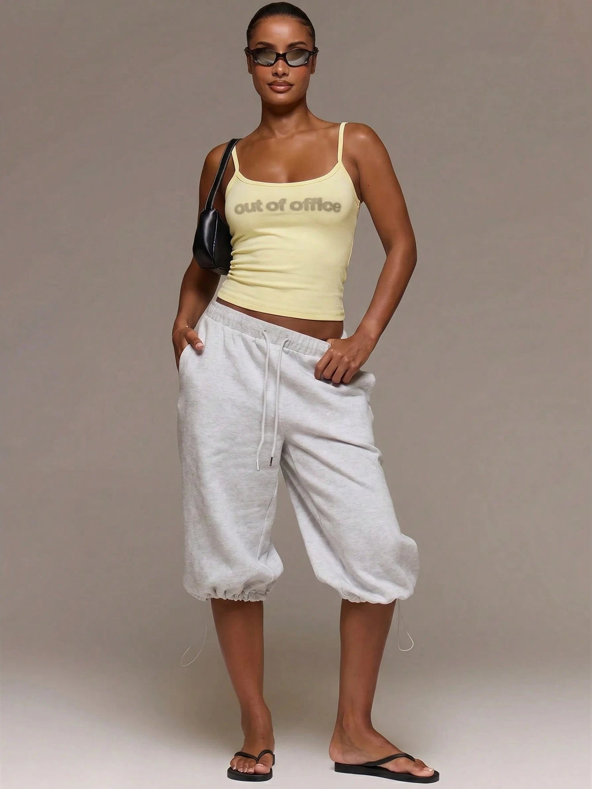 'Out Of Office' Cami Top – Yellow
