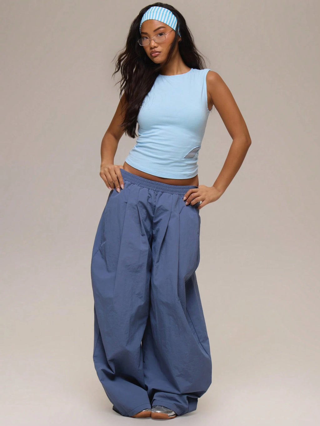 Blue Balloon Cargo Trousers