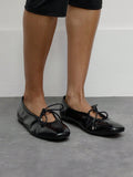 Black Pointed Toe Kitten Heel Mules – Workwear