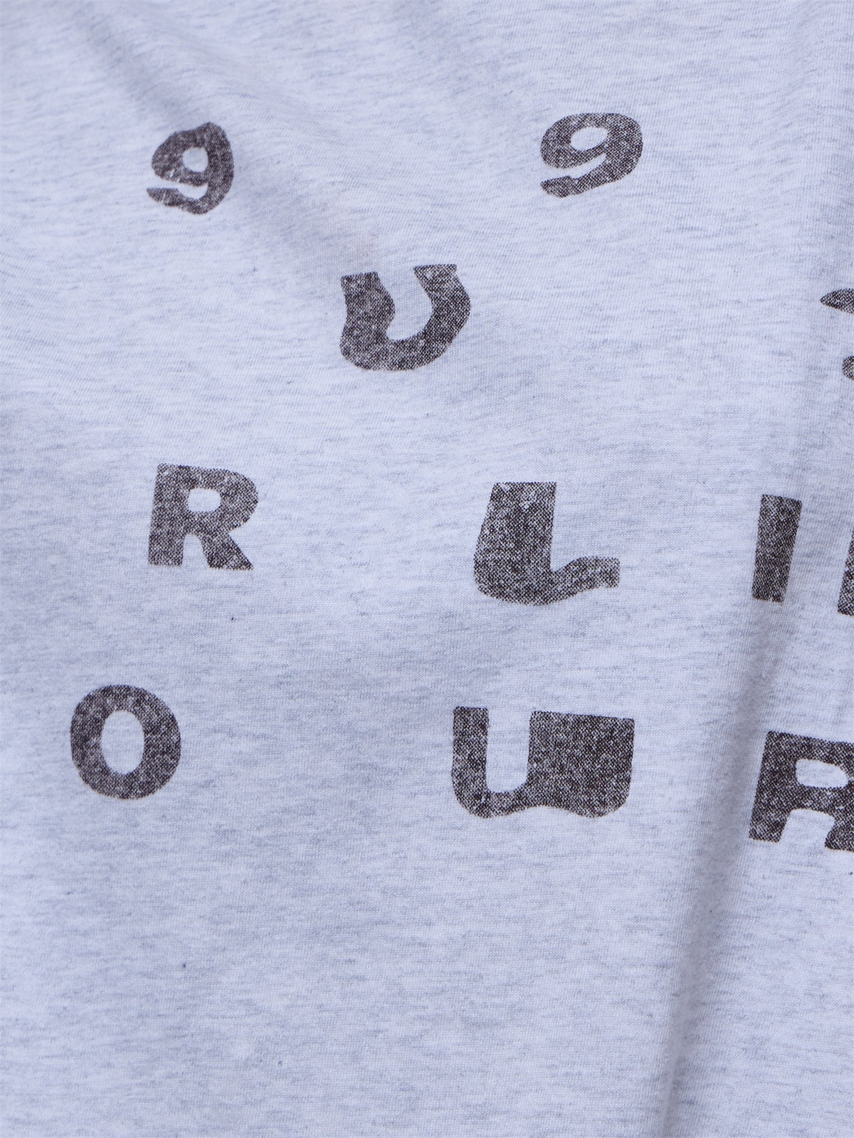Charcoal Graphic Oversized Tee