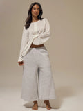 Heather Grey Fleece Longline Sweatshorts – Comfy Weekend