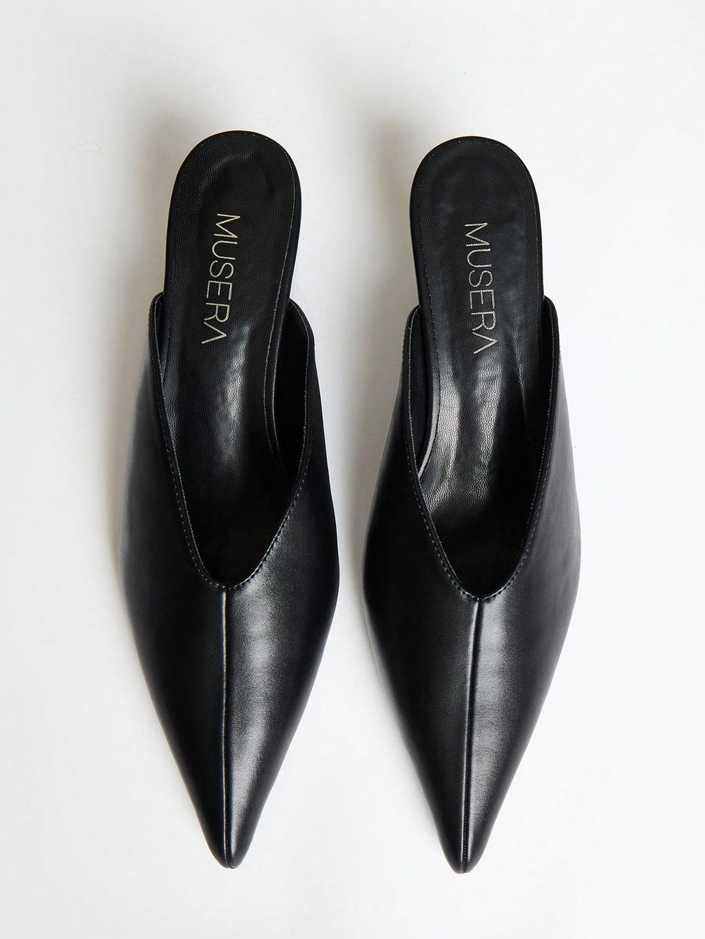Black Drawstring Ballet Flats – Workwear