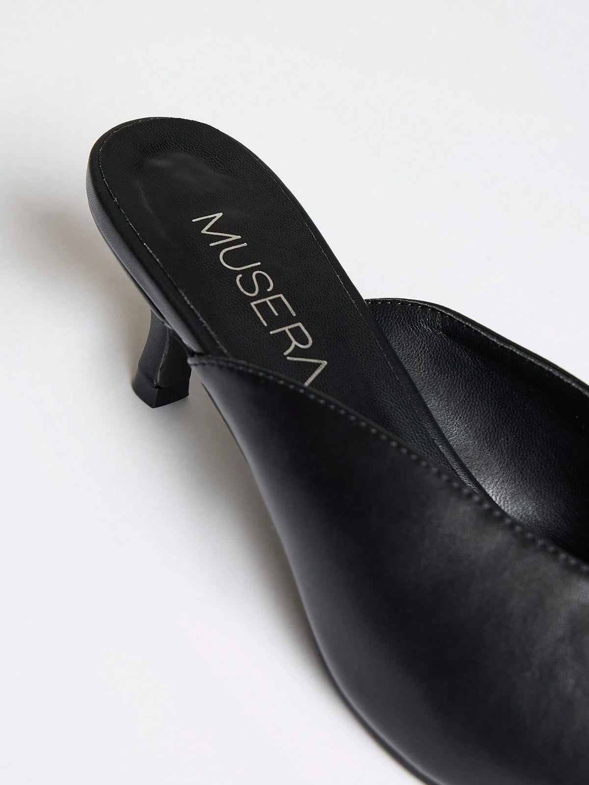Black Drawstring Ballet Flats – Workwear