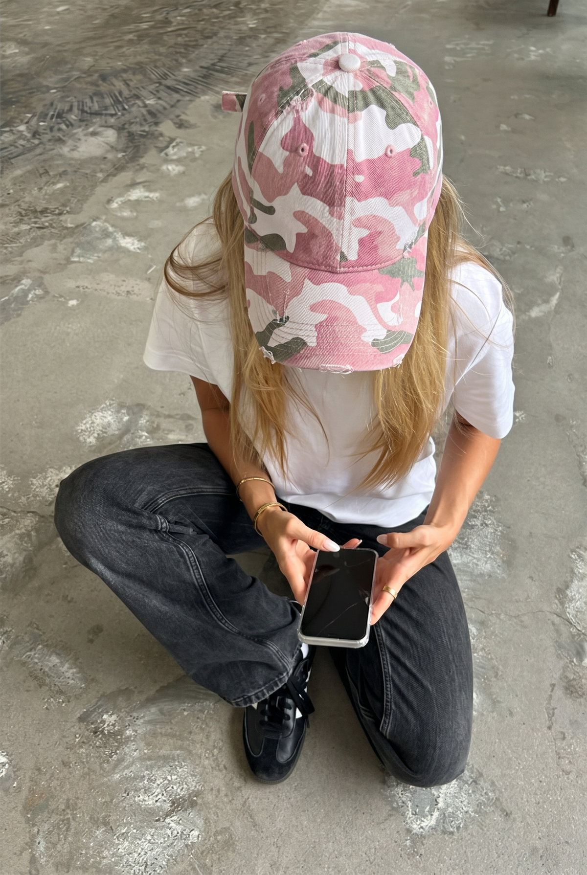 LACE Pink Camo Cap